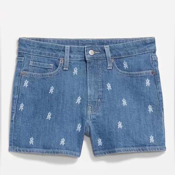Old Navy Pants - Old Navy High-Waisted OG Jean Shorts -- 3-inch inseam